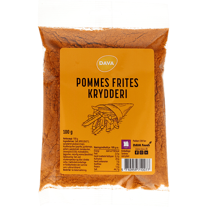 Pommes frites krydderi