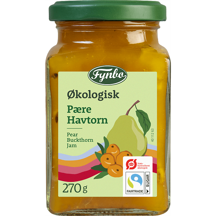Pære- og havtornmarmelade øko