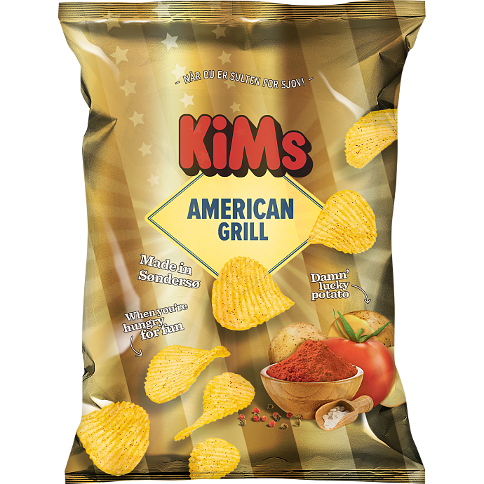 Chips m. krydderi