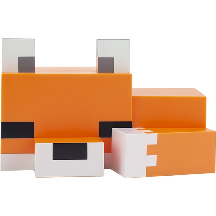 Minecraft Baby Fox lampe - orange