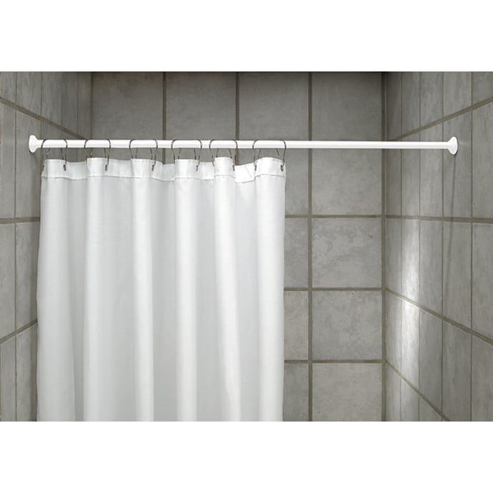 Fjederstang hvid 75-125 cm