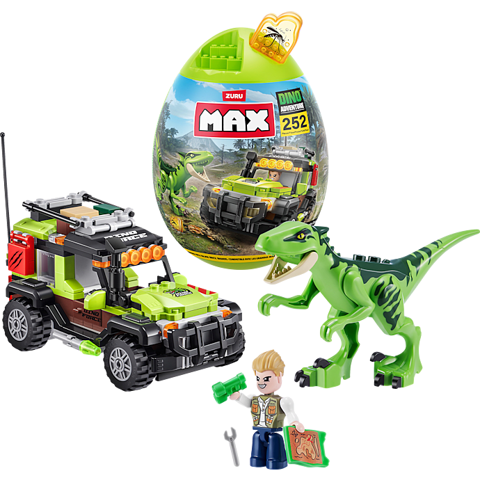 Max Bricks dinosauer eventyr - 228 dele