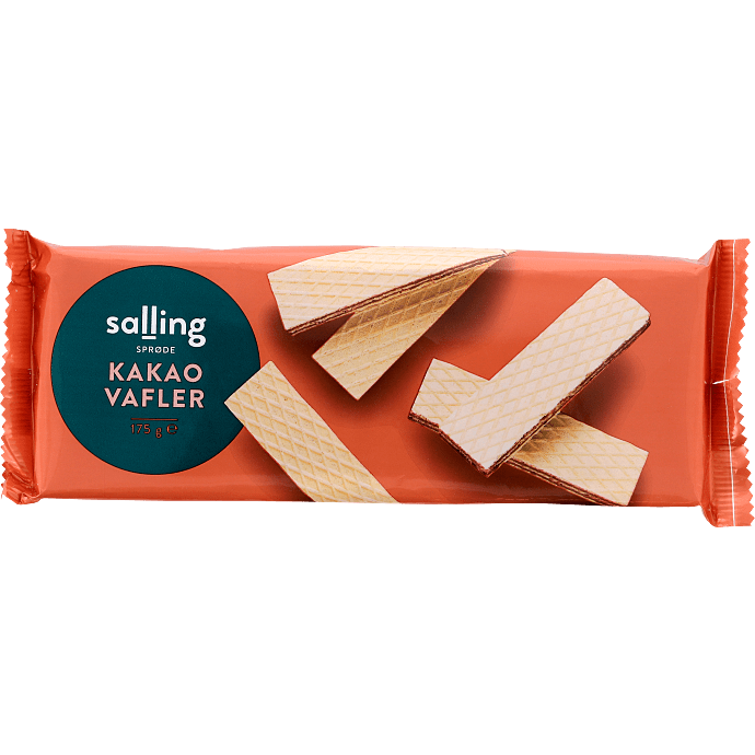 Vafler m. kakao