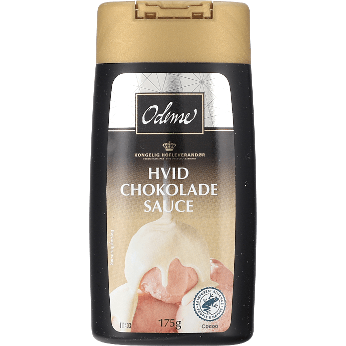 Hvid chokoladesauce