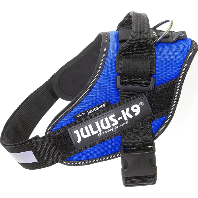 Hundesele 58-76 cm - blå
