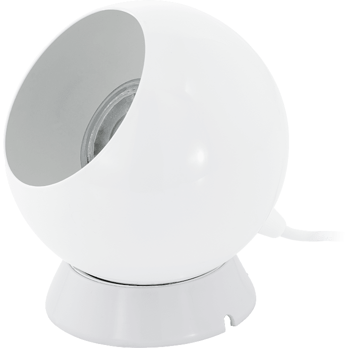 Petto bordlampe - hvid