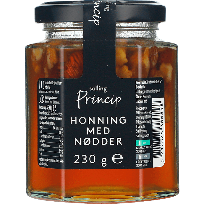 Blomsterhonning m. nødder