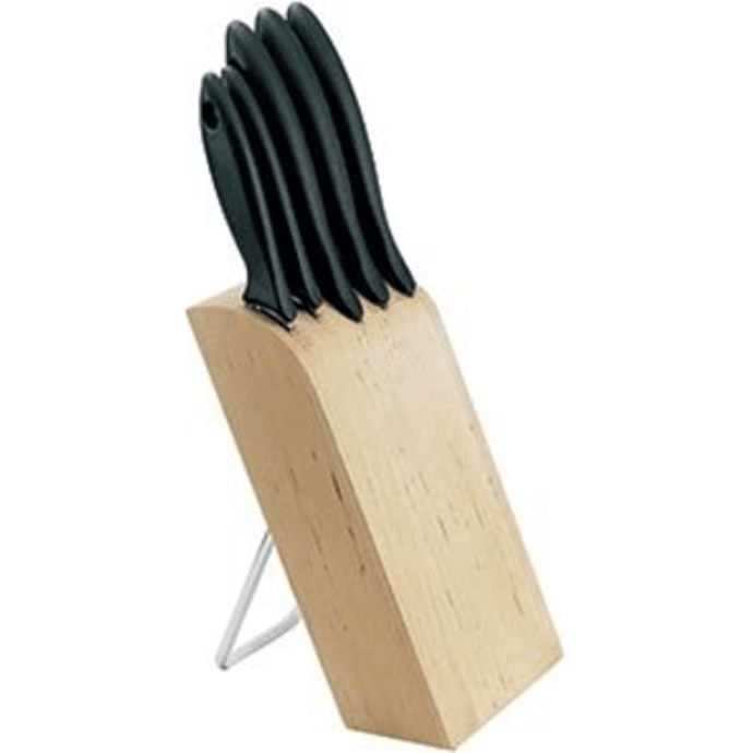 Fiskars Essential knivblok m/5 knive