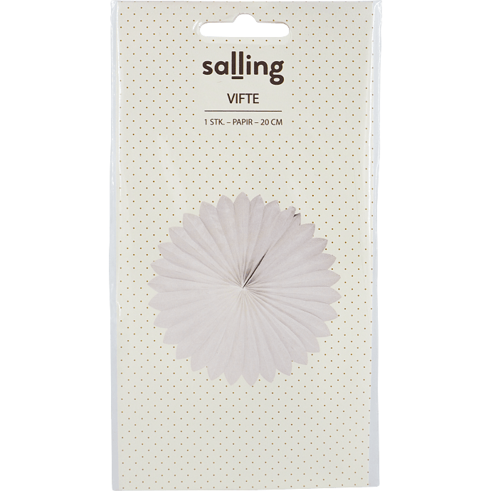 Salling vifte Ø:20 cm - Hvid