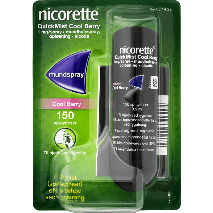Nikotinmundspray Cool Berry