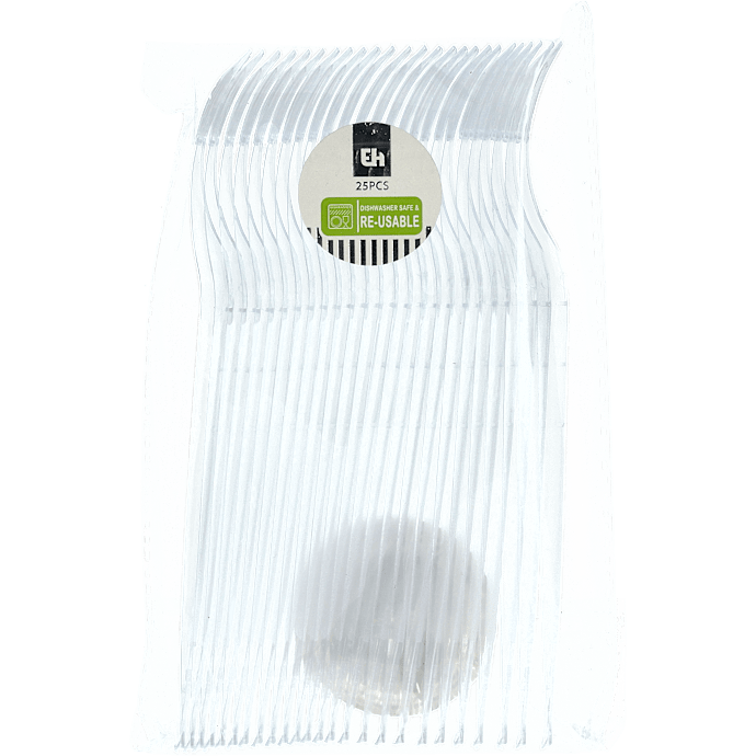 Gafler i plast 25-pak
