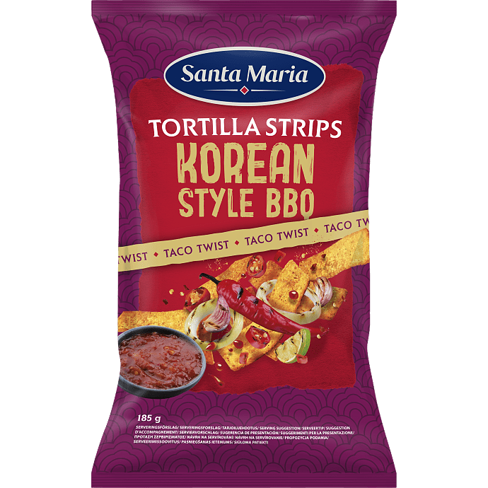 Tortilla m. korean style BBQ