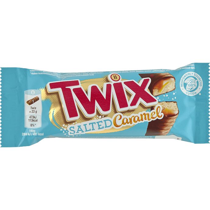 Chokoladebar m. saltkaramel