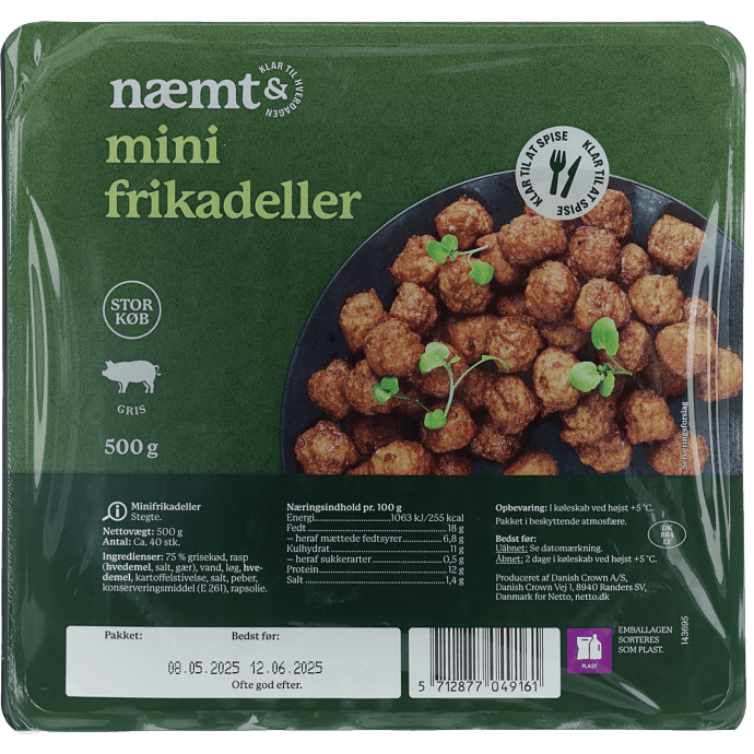 Frikadeller mini