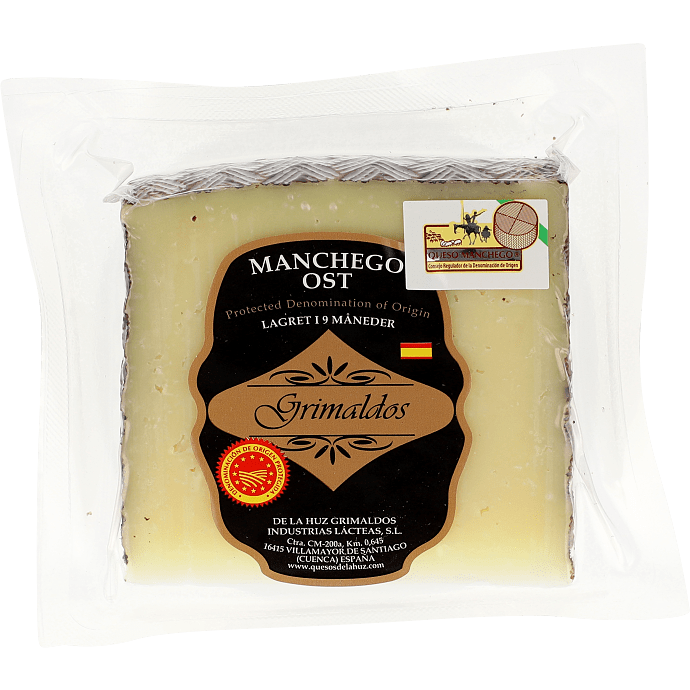 Manchego lagret 9 mdr. 37% fedt