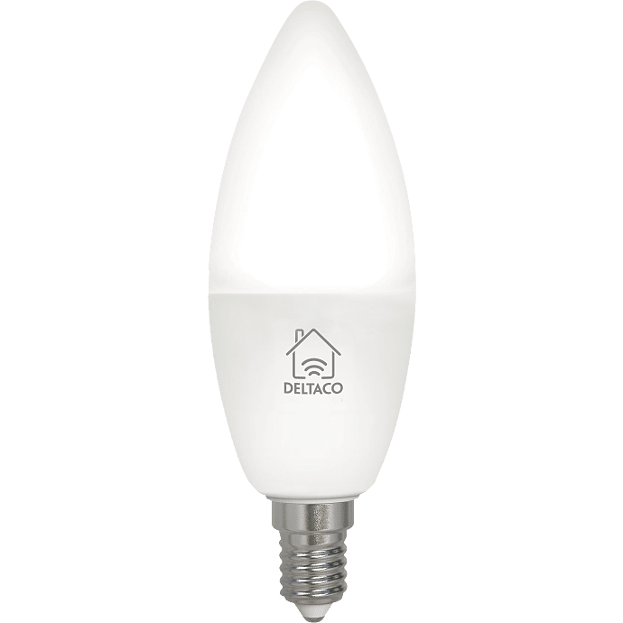 Deltaco Smart Kerte LED-pære E14 - hvid