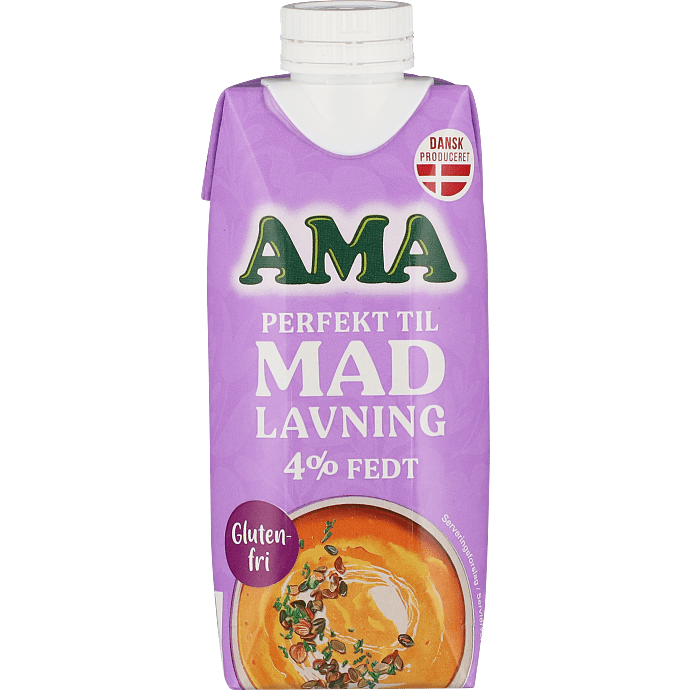 AMA madlavning 4% fedt