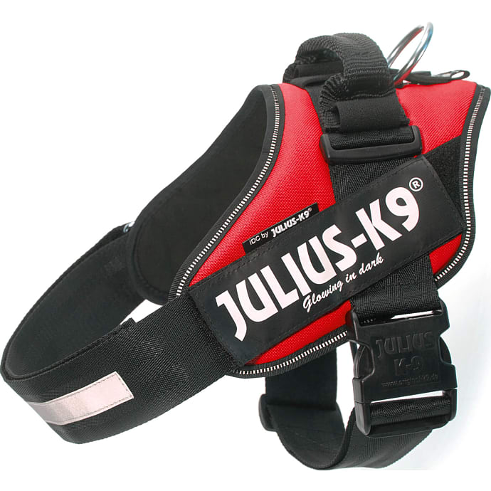 Hundesele 63-85 cm - rød