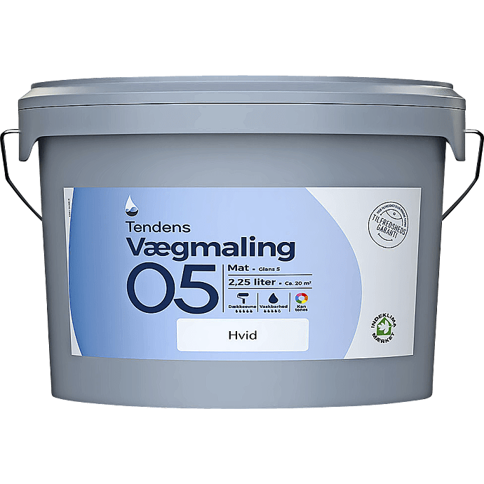 Tendens vægmaling mat 5 2.25 liter