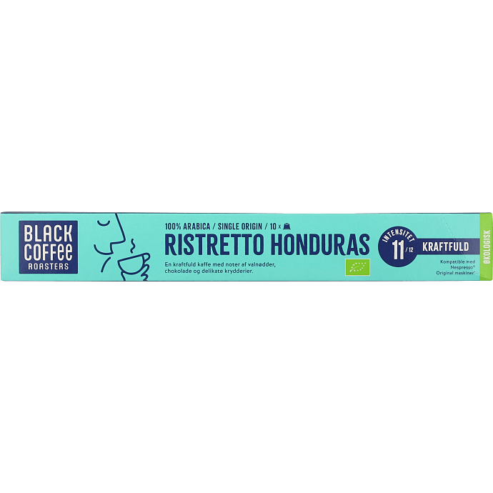 Ristretto Honduras kaffekapsler øko