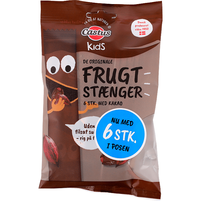 Frugtstænger m. kakao