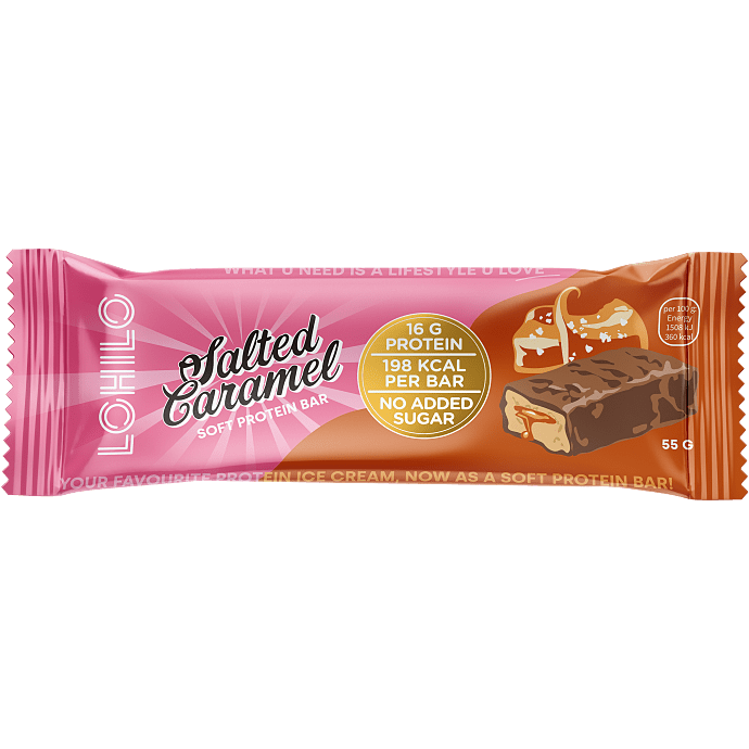 Proteinbar m. saltkaramel
