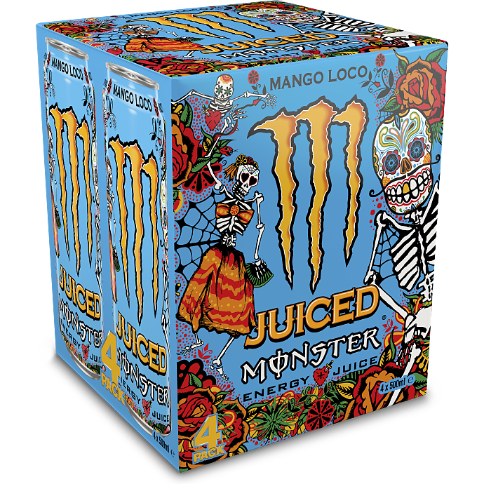 Energidrik m. mangosmag