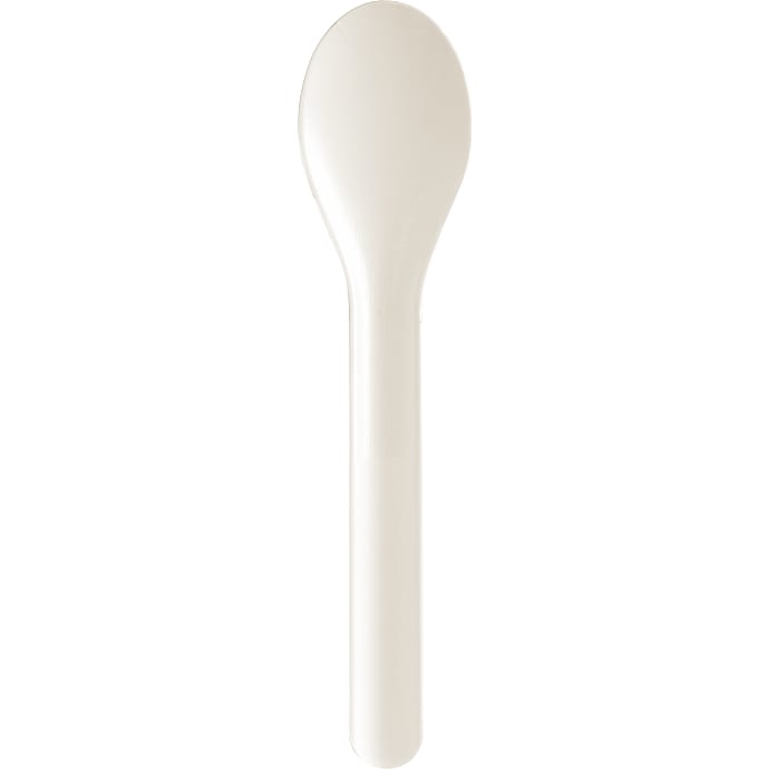 Duni pap engangsskeer L: 15 cm 10-pak - hvid