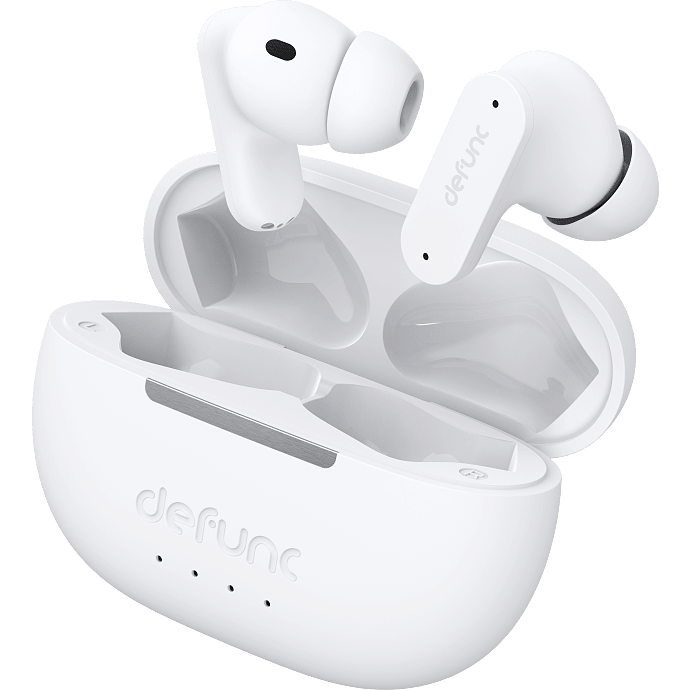Defunc TRUE ANC trådløse in-ear høretelefoner - hvid