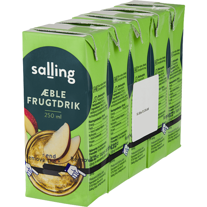 Frugtdrik m. æble