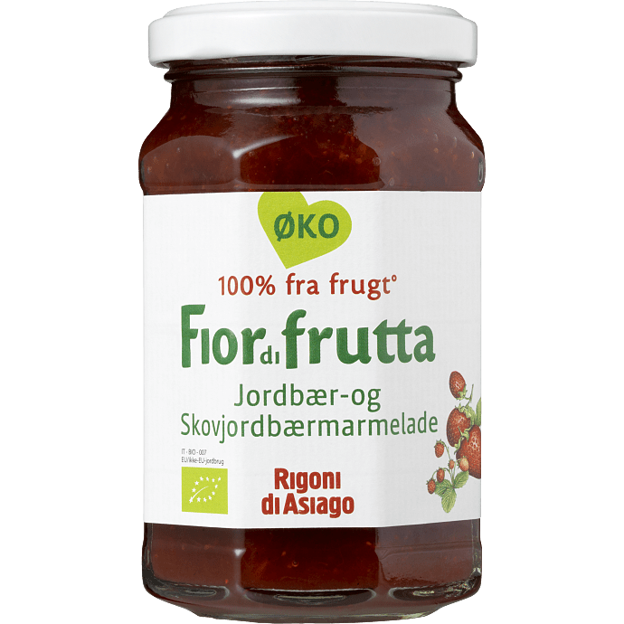 Jordbær- og skovjordbærmarmelade øko