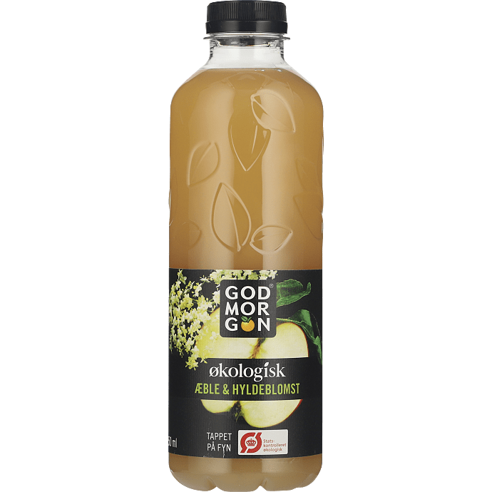 Æblejuice m. hyldeblomst øko