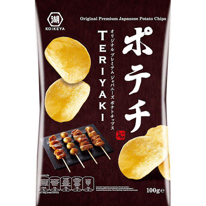 Chips m. teriyakismag
