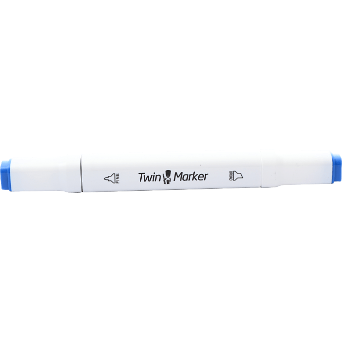 Danpen twin marker royal blå farve 70