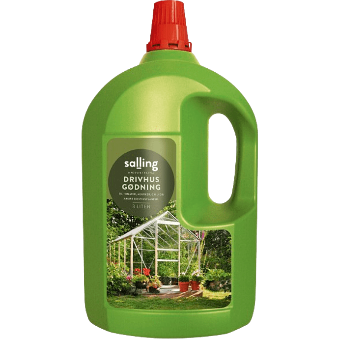 Drivhusgødning 3 liter