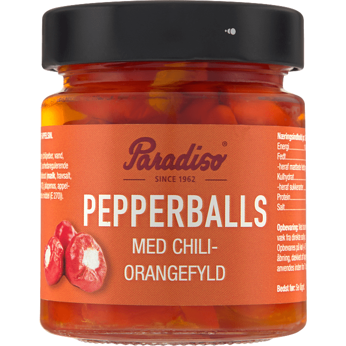Fyldt chilipeber m. flødeost