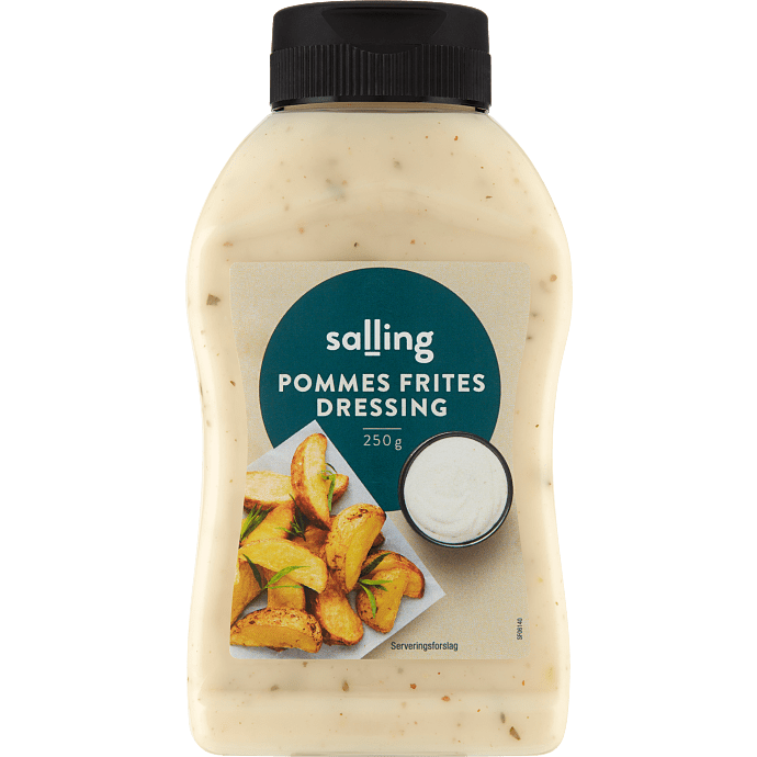 Pommes frites dressing