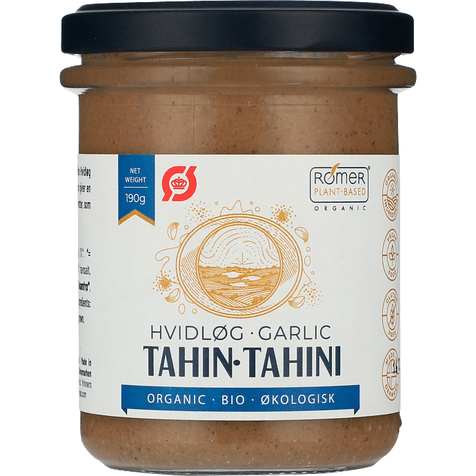 Tahin m. hvidløg øko