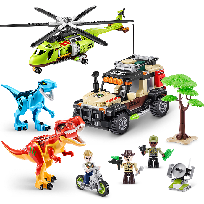 Max Bricks Dinosaur Eventyr byggesæt