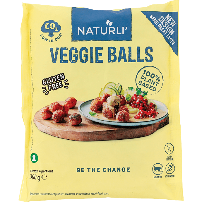 Plantebaserede veggie balls