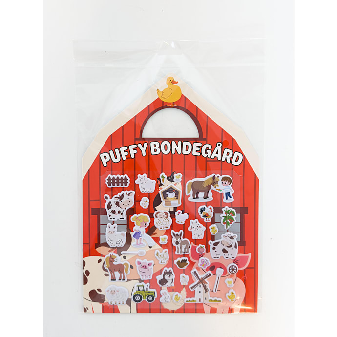 Puffy Stickers landskab - bondegård