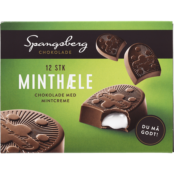 Mørk chokolade m. mintfyld