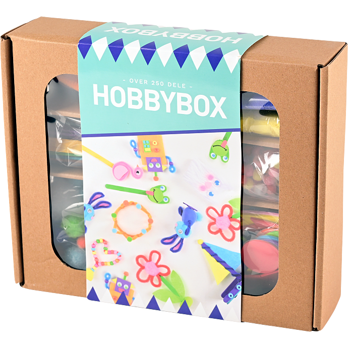 Hobbybox kreakasse - blå
