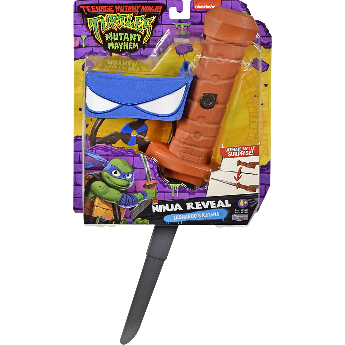 Turtles maske og ninjastjerne - flere varianter - assorteret