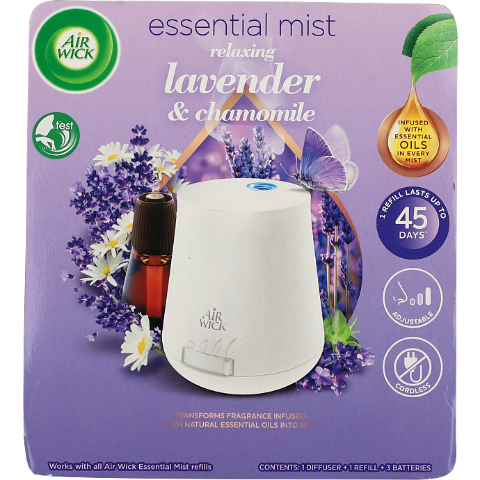 Luftfrisker starterkit lavendel