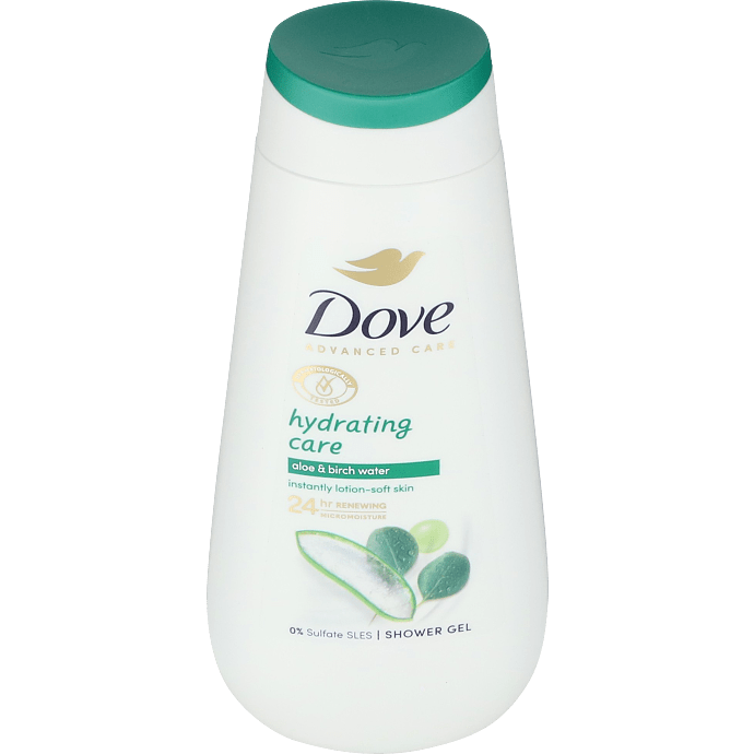 Shower gel m. aloe vera og birkevand