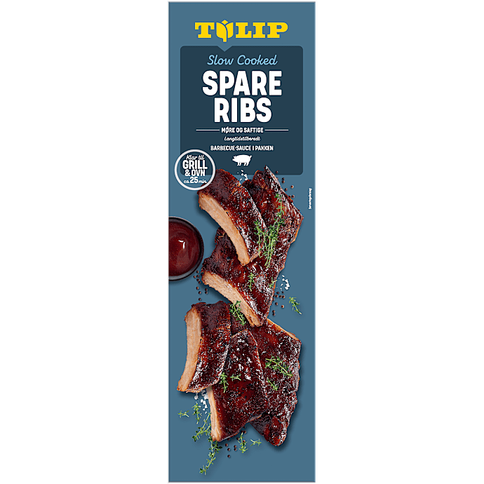 Spareribs m. barbecuemarinade