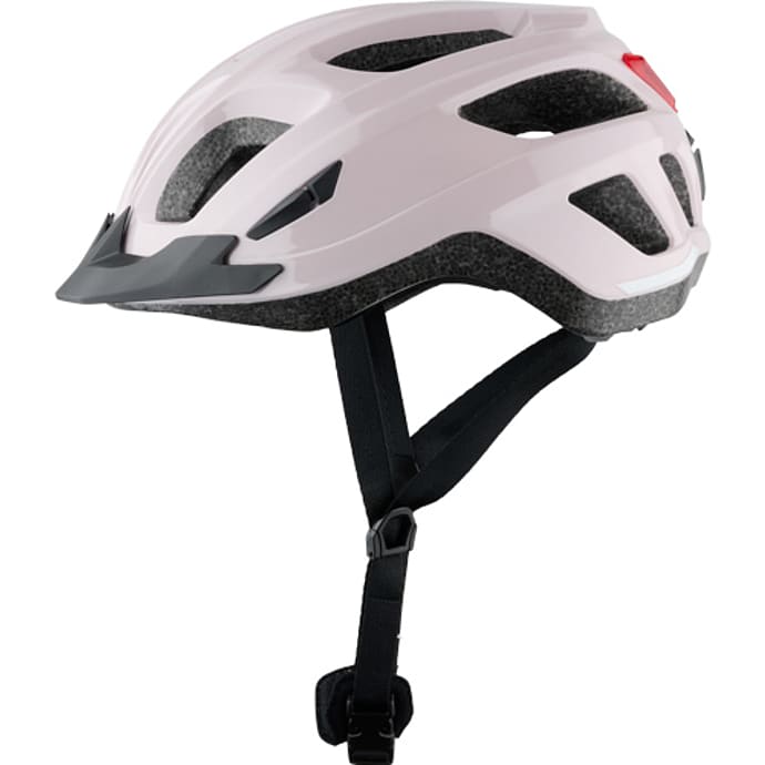 SCO Premium cykelhjelm med lys - lavendel