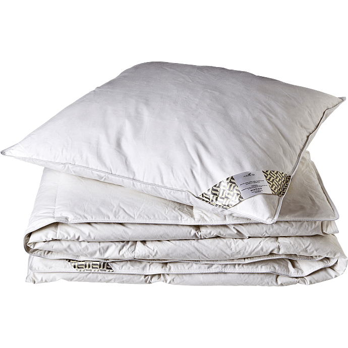 Nordisk Fjer dyne- og pudesæt 135x200 og 60x63 cm - Lun
