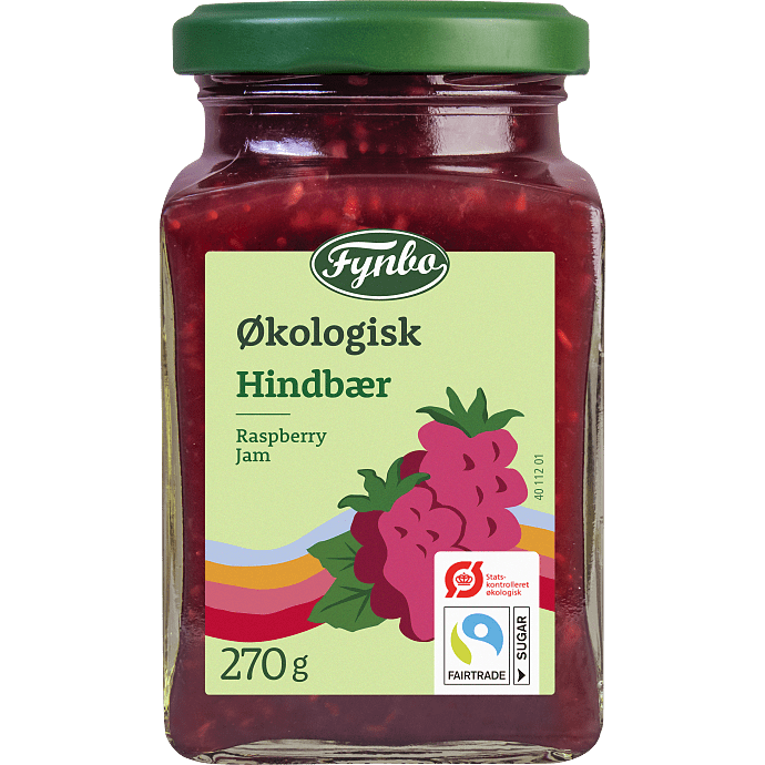 Hindbærmarmelade øko